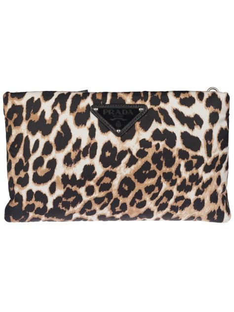 prada leopard clutch|prada clutch bag.